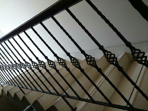 鍛造樓梯扶手  欄杆 